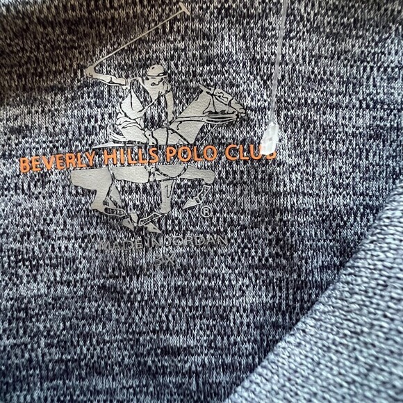 Beverly Hills Polo Club Mens T-Shirt gray short sleeve casual sport plus size 3X - Picture 12 of 16